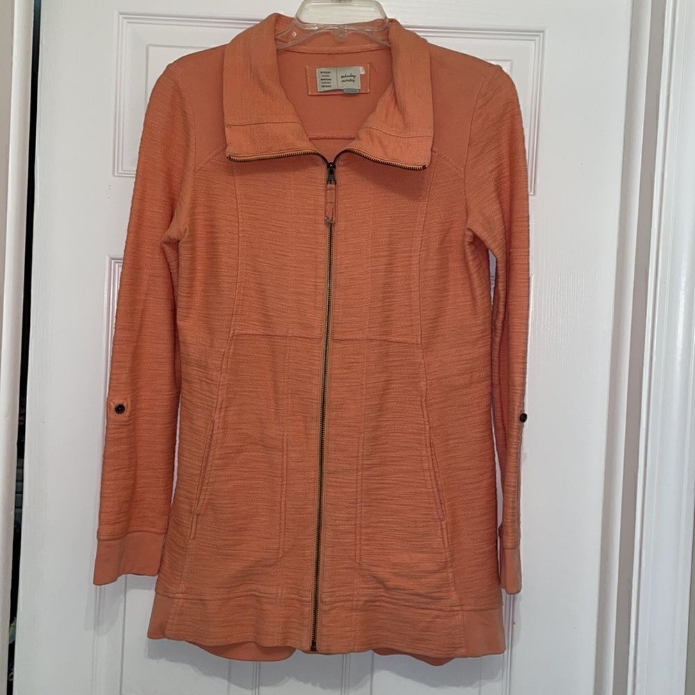 Anthropologie Saturday Sunday Coral Quinn Full Zip Jacket - Picture 3 of 11